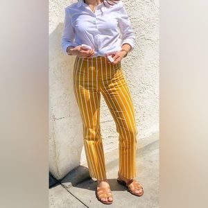 Flare stretchable pants